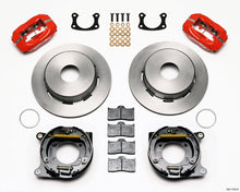 गैलरी व्यूवर में इमेज लोड करें, Wilwood Forged Dynalite P/S Park Brake Kit Red Big Ford New 2.50in Offset Currie Blank