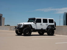 Laden Sie das Bild in den Galerie-Viewer, Road Armor 07-18 Jeep Wrangler JK Stealth Front Winch Bumper w/Bar Guard Mid Width - Tex Blk
