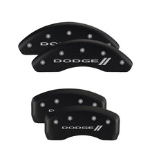 Charger l&#39;image dans la galerie, MGP 4 Caliper Covers Engraved Front &amp; Rear RT1-Truck Yellow finish black ch