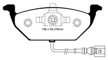 गैलरी व्यूवर में इमेज लोड करें, EBC 00-05 Volkswagen Beetle 2.0 Yellowstuff Front Brake Pads