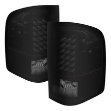 Carica l&#39;immagine nel visualizzatore di Gallery, Xtune Chevy Silverado 07-13 LED Tail Lights Black Smoke ALT-JH-CS07-LED-BKSM