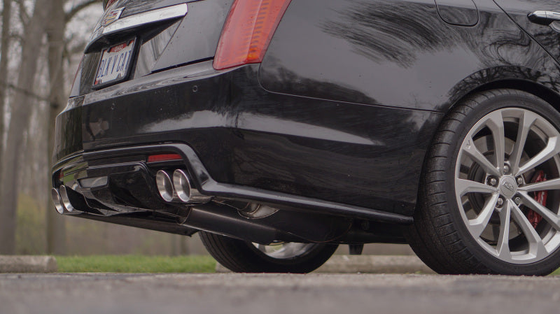 Stainless Works 2016-18 Cadillac CTS-V Sedan Axleback System Dual-Mode Turbo Mufflers 4in Tips - 2to4wheels
