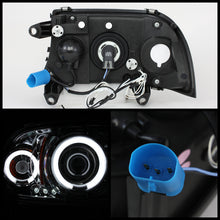 Laden Sie das Bild in den Galerie-Viewer, Spyder Dodge Dakota 97-04/Durango 98-03 1PC Projector Headlights LED Halo LED Chrm PRO-YD-DDAK97-C