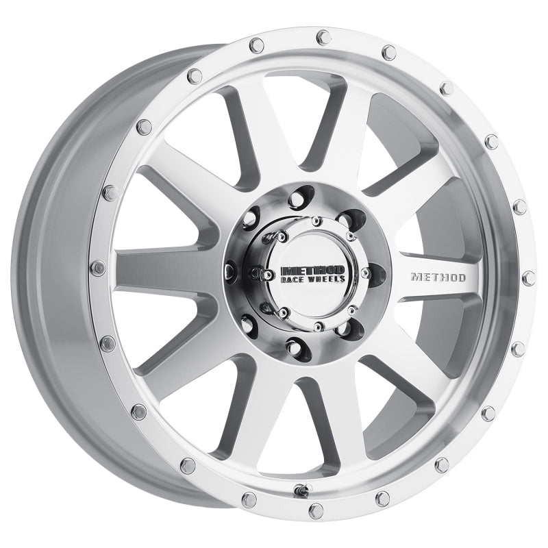 Method MR301 The Standard 17x9 -12mm Offset 8x6.5 130.81mm CB Machined/Clear Coat Wheel - 2to4wheels