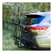 Carica l&#39;immagine nel visualizzatore di Gallery, Curt Tray-Style Hitch-Mounted Bike Rack (4 Bikes 2in Shank)