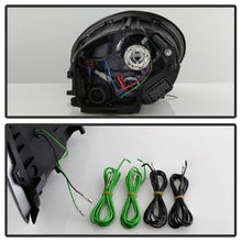 Carica l&#39;immagine nel visualizzatore di Gallery, Spyder Porsche Cayman 05-08 Headlights - Halogen Model Only - Black PRO-YD-P98705-HID-DRL-BK