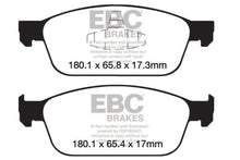 गैलरी व्यूवर में इमेज लोड करें, EBC 12+ Ford Focus 2.0 Turbo ST Yellowstuff Front Brake Pads