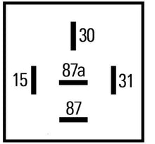 Laden Sie das Bild in den Galerie-Viewer, Hella Timer Control 12V 5Pin 0900S Delay On