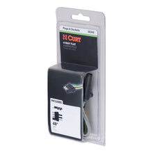 Load image into Gallery viewer, Curt 4-Way Flat Connector Plug w/48in Wires (Trailer Side Packaged)