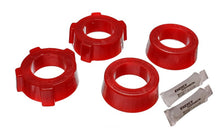 Carica l'immagine nel visualizzatore di Gallery, Energy Suspension 69-78 Vokswagen (Air Cooled) Red Rear Spring Plate Bushing Set