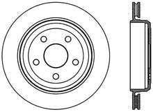 Charger l&#39;image dans la galerie, StopTech Slotted Sport Brake Rotor 11-17 Jeep Grand Cherokee (Excludes SRT8)
