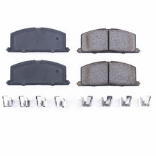 Laden Sie das Bild in den Galerie-Viewer, Power Stop 85-88 Chevrolet Nova Front Z17 Evolution Ceramic Brake Pads w/Hardware