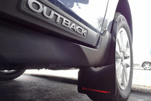 Carica l'immagine nel visualizzatore di Gallery, Rally Armor 2015 Subaru Outback UR Black Mud Flap w/ Red Logo