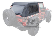 Charger l&#39;image dans la galerie, Rampage 2007-2018 Jeep Wrangler(JK) Frameless Soft Top Kit - Black Diamond