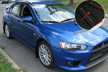 Cargar imagen en el visor de la galería, Rally Armor 2008+ Mitsubishi EVO X UR Black Mud Flap w/ Blue Logo