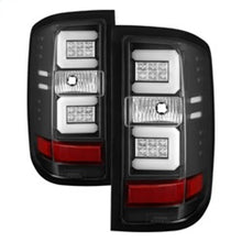 Cargar imagen en el visor de la galería, Spyder Chevy Silverado 2016-2017 Light Bar LED Tail Lights - Black ALT-YD-CS16-LED-BK