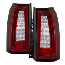Laden Sie das Bild in den Galerie-Viewer, Spyder Chevy Tahoe / Suburban 15-17 LED Tail Lights - Red Clear (ALT-YD-CTA15-LED-RC)