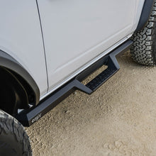 गैलरी व्यूवर में इमेज लोड करें, Westin/HDX 2021+ Ford Bronco (2-Door) Drop Nerf Step Bars - Textured Black