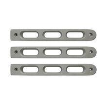 Load image into Gallery viewer, DV8 Offroad 2007-2018 Jeep JK Silver Slot Style Door Handle Inserts - Set Of 3