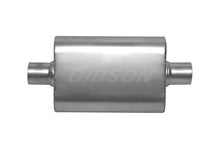 Carica l&#39;immagine nel visualizzatore di Gallery, Gibson CFT Superflow Center/Center Oval Muffler - 4x9x13in/3in Inlet/3in Outlet - Stainless