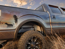 Cargar imagen en el visor de la galería, Husky Liners 21-22 Ford F-150 Raptor Black Rear Wheel Well Guards
