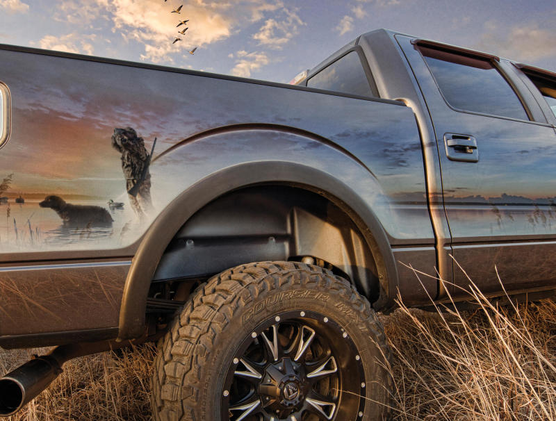 Husky Liners 2015 Ford F-150 Black Rear Wheel Well Guards