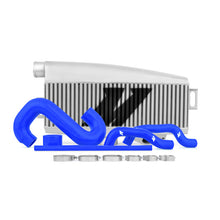 गैलरी व्यूवर में इमेज लोड करें, Mishimoto Subaru 02-07 WRX/04-07 STi Top-Mount Intercooler Kit - Powder Coated Silver &amp; Blue Hoses