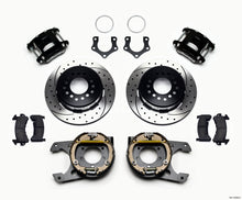 गैलरी व्यूवर में इमेज लोड करें, Wilwood D154 P/S Park Brake Kit Drilled Mopar/Dana 2.50in Off w/Snap Ring Brng