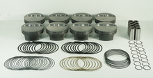 Carica l&#39;immagine nel visualizzatore di Gallery, Mahle MS Piston Set SBC 433ci 4.155in Bore 4.000in Stroke 6.0in Rod .927 Pin -5cc 12.4 CR Set of 8