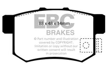 गैलरी व्यूवर में इमेज लोड करें, EBC 01-03 Acura CL 3.2 Yellowstuff Rear Brake Pads