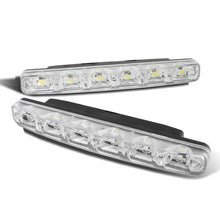 Cargar imagen en el visor de la galería, Xtune G2 Universal Drl 6 White LED X 0.5W Day Time Running Lights Clear CBL-DRL-6LED3W-C