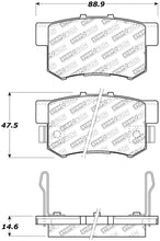 Carica l&#39;immagine nel visualizzatore di Gallery, StopTech Street Select Brake Pads - Front/Rear