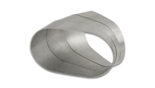 Charger l&#39;image dans la galerie, Vibrant Horizontal 304 SS Nominal 3in. Oval / 2.95in. Centerline Radius, 15 degree per cut -Set of 3