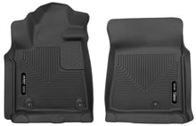 Carica l'immagine nel visualizzatore di Gallery, Husky Liners 07-11 Toyota Tundra Pickup(Crew / Ext / Std Cab) X-Act Contour Black Front Floor Liners