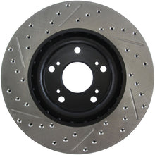 गैलरी व्यूवर में इमेज लोड करें, StopTech 02-06 Acura RSX Type S / 06-09 Honda Civic Si Slotted &amp; Drilled Left Front Rotor