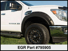 Load image into Gallery viewer, EGR 16+ Nissan Titan XD Bolt-On Look Fender Flares - Set - Matte (795905)