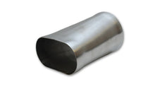 Carica l&#39;immagine nel visualizzatore di Gallery, Vibrant 4in oval (Nominal) x 4in Round Transiton adapter T304 SS 6in long