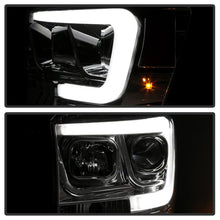 Carica l&#39;immagine nel visualizzatore di Gallery, Spyder Dodge Ram 1500 06-08 V2 Projector Headlights - Light Bar DRL - Chrome (PRO-YD-DR06V2-LB-C)