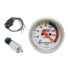 Carica l'immagine nel visualizzatore di Gallery, Nitrous Express 2-5/16 Nitrous Electric Pressure Gauge w/Sensor