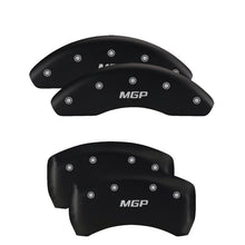 Carica l&#39;immagine nel visualizzatore di Gallery, MGP 4 Caliper Covers Engraved Front Gen 5/Camaro Engraved Rear Gen 5/Z28 Red finish silver ch