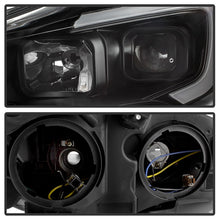 Charger l&#39;image dans la galerie, xTune 13-16 Ford Escape LED Light Bar Halogen Projector Headlights - Black (PRO-JH-FESCA13-LB-BK)