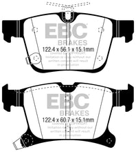 Carica l&#39;immagine nel visualizzatore di Gallery, EBC 2016+ Chrysler Pacifica (RU) 3.6L Greenstuff Rear Brake Pads