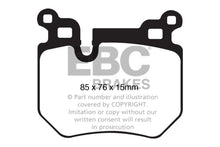 Charger l&#39;image dans la galerie, EBC 08-10 BMW 135 3.0 Twin Turbo Redstuff Rear Brake Pads
