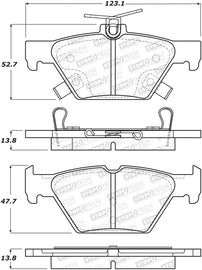 StopTech Street Brake Pads - Front