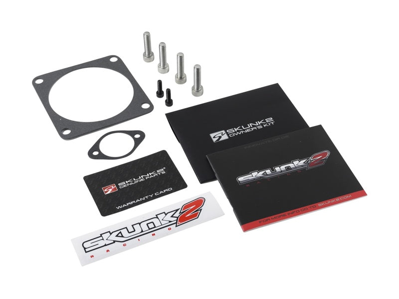 Skunk2 Pro Series 90mm Billet Throttle Body -  Silver - 2to4wheels