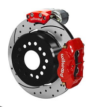 गैलरी व्यूवर में इमेज लोड करें, Wilwood Forged Dynalite Rear Electronic Parking Brake Kit - Red Powder Coat Caliper - SRP D/S Rotor
