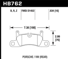 Cargar imagen en el visor de la galería, Hawk 11-17 Porsche Cayenne / 11-16 VW Touareg Performance Ceramic Street Rear Brake Pads