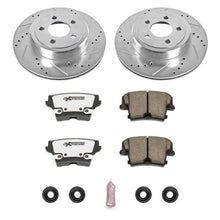 Carica l&#39;immagine nel visualizzatore di Gallery, Power Stop 05-19 Chrysler 300 Rear Z26 Street Warrior Brake Kit