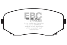 Charger l&#39;image dans la galerie, EBC 11-14 Ford Edge 2.0 Turbo Greenstuff Front Brake Pads