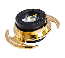 Carica l&#39;immagine nel visualizzatore di Gallery, NRG Quick Release Kit Gen 3.0 - Black Body / Chrome Gold Ring w/Handles